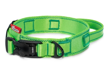 Halsband Fidlock®-Magnetverschluss mit Griff - grün